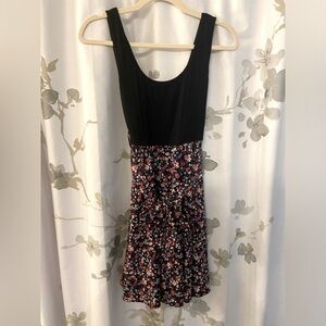 Floral Tie waist dress
